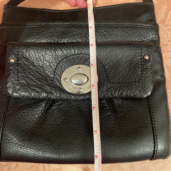 Etienne Aigner Leather Crossbody purse, black - Picture 12 of 12